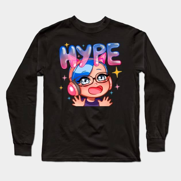 Toxanna Hype Long Sleeve T-Shirt by Toxanna's Gaming Merch